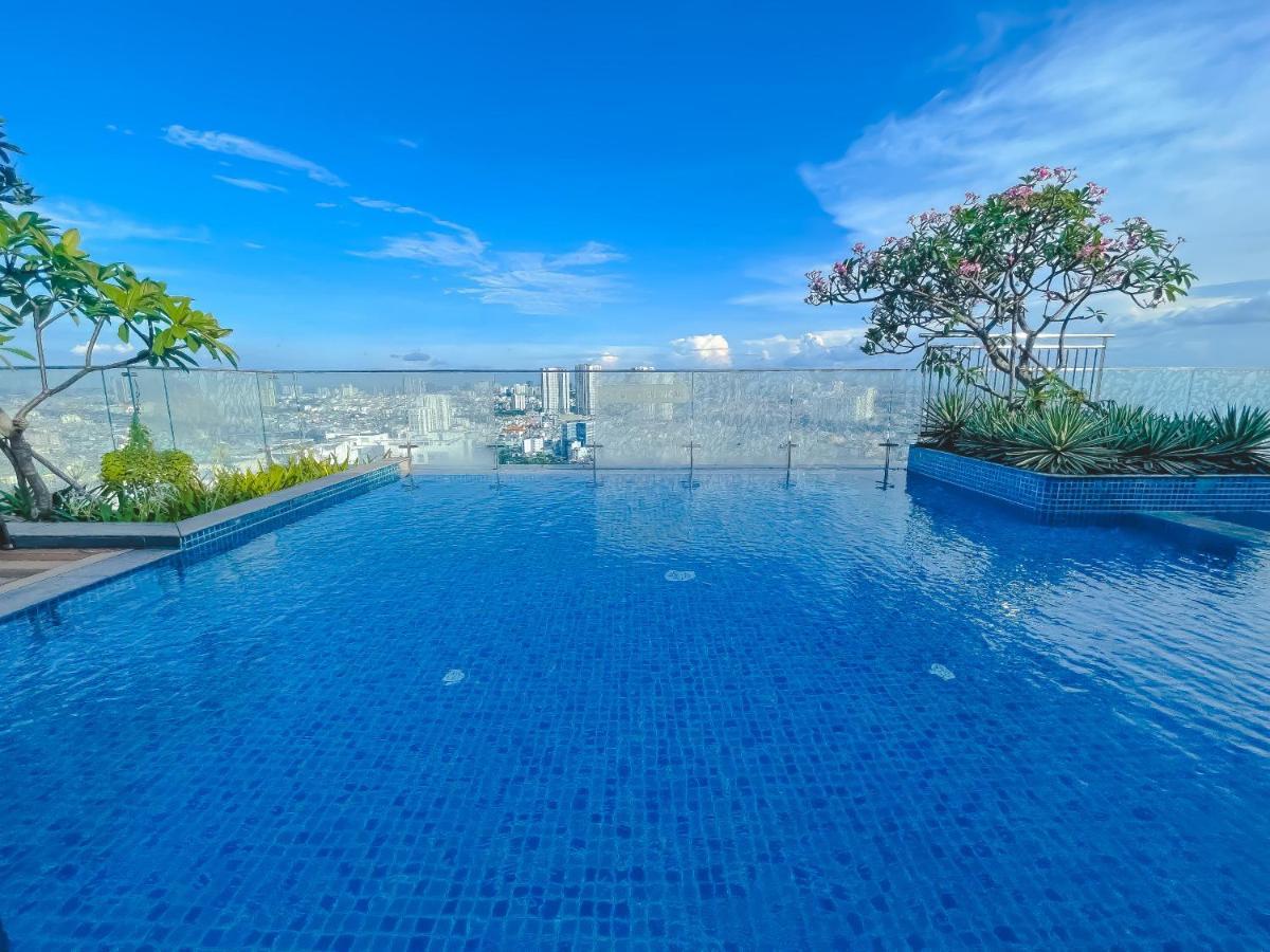 Luxury Gold Apartment 86 -Rooftop Pool Central City Bandar Ho Chi Minh Luaran gambar